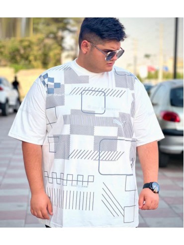 تیشرت اسپرت سایز بزرگ کد2866